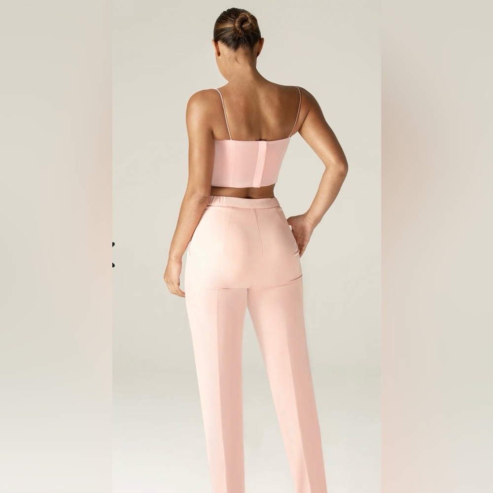 Alieva Carla structure Crop Top, soft pink, size small - Picture 15 of 15